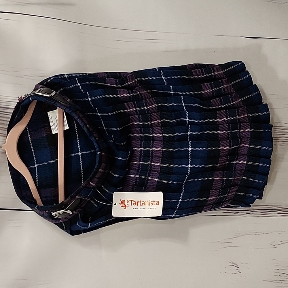 NWT Tartanista Kilt Skirt Size 26 Women's